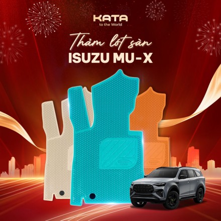 Thảm lót sàn ô tô Isuzu Mu-X 2022-2025