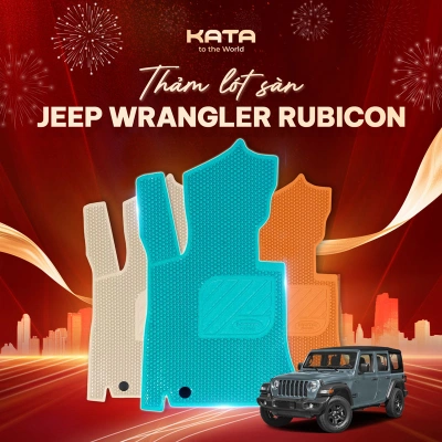 Thảm lót sàn ô tô Jeep Wrangler Rubicon