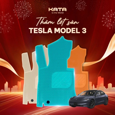 Thảm Lót Sàn Ô Tô Tesla Model 3