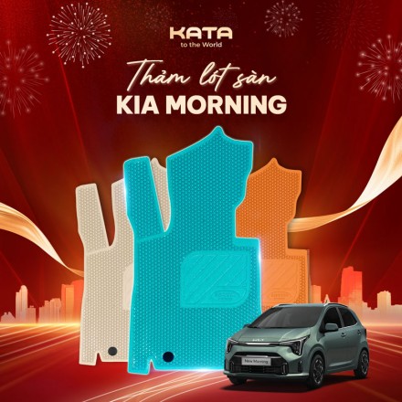 Thảm Lót Sàn Ô Tô Kia Morning 2025