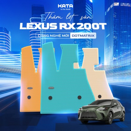 Thảm lót sàn ô tô Lexus RX 200T