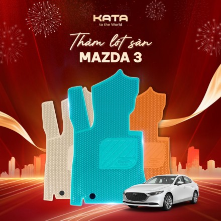 Thảm lót sàn ô tô Mazda 3 Cao Cấp