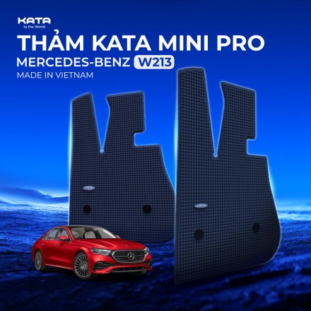 Thảm lót sàn ô tô KATA dành cho xe Mercedes E W213 cao cấp