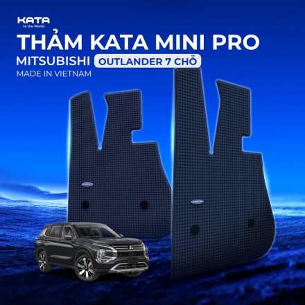 Thảm Lót Sàn Ô Tô KATA Cho Xe Mitsubishi Outlander 7 Chỗ
