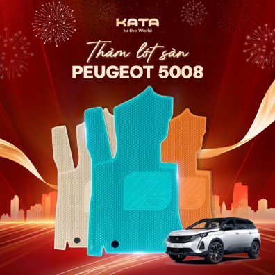 Thảm lót sàn ô tô Peugeot 5008 / Peugeot 5008 GT