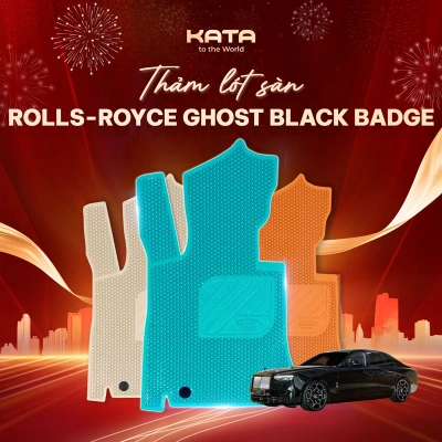 Thảm Lót Sàn Ô Tô Rolls-Royce Ghost Black Badge
