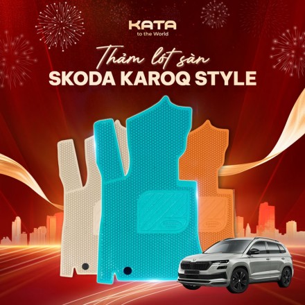 Thảm Lót Sàn Ô Tô Skoda Karoq Style