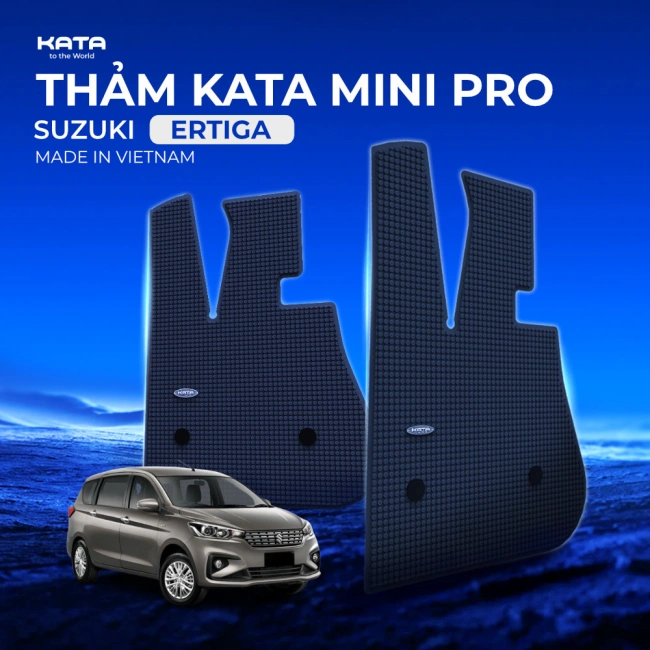 Thảm lót sàn ô tô KATA dành cho Xe Suzuki Ertiga Xăng/Hybrid