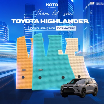 Thảm lót sàn ô tô Toyota Highlander