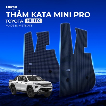 Thảm Lót Sàn Ô Tô KATA Dùng Cho Xe Toyota Hilux