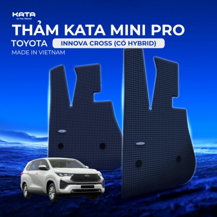 Thảm Lót Sàn Ô Tô KATA Cho Xe Toyota Innova Cross (có Hybrid)