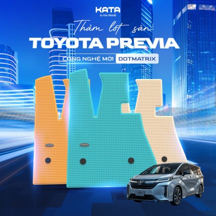 Thảm lót sàn ô tô Toyota Previa