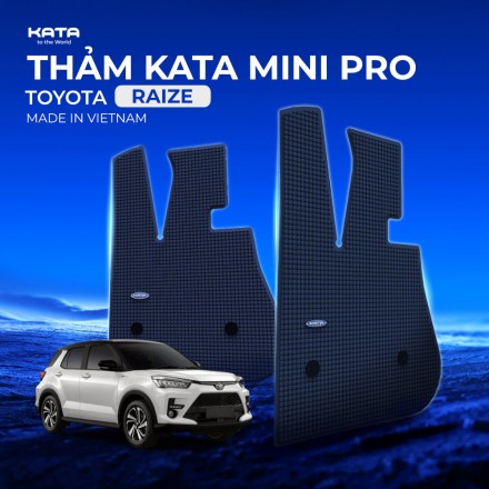 Thảm Lót Sàn Ô Tô KATA Dùng Cho Xe Toyota Raize 2021-2025