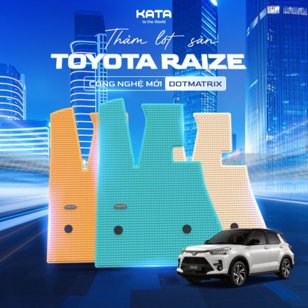 Thảm lót sàn xe Toyota Raize