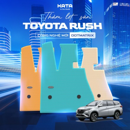 Thảm lót sàn xe ô tô Toyota Rush