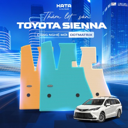Thảm lót sàn ô tô Toyota Sienna