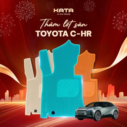 Lắp thảm lót sàn ô tô Toyota C-HR