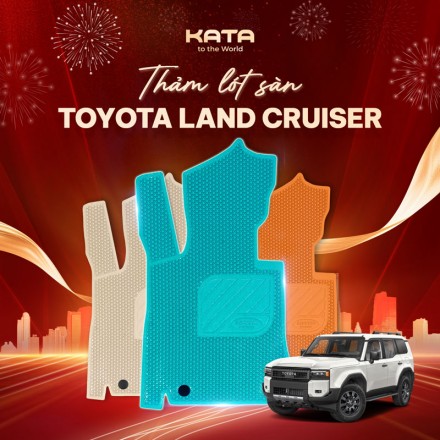 Thảm lót sàn ô tô Toyota Land Cruiser 2025