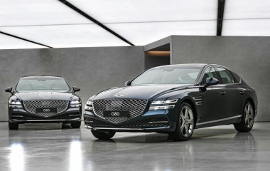 Genesis G80 EV Tại Triển Lãm Ở Hà Nội