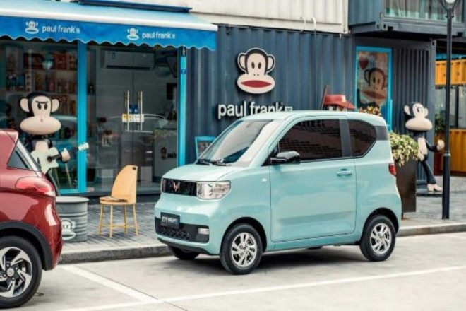 Wuling HongGuang Mini EV-Mẫu Xe Điện Tí Hon, Giá Rẻ 