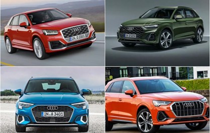 Bảng Giá Xe Audi: 4-5 chỗ, 7 chỗ (Update 7/2024)