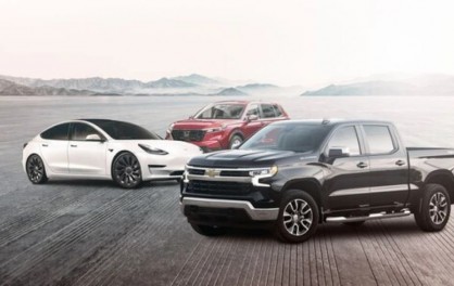 Những Mẫu Xe Bán Chạy Nhất Tại Mỹ 2023