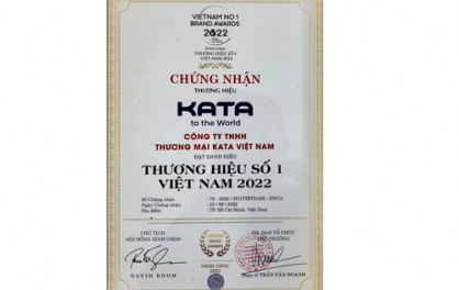 Chứng nhận thương hiệu số 1 Việt Nam
