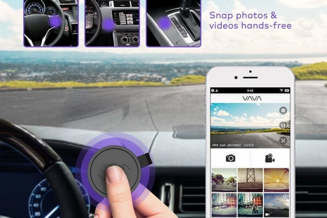 Cách kết nối nút chụp nhanh của Snapshot với cam hành trình vava