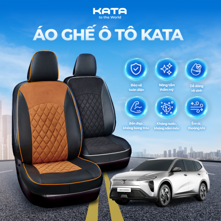 Áo ghế ô tô Vinfast Limo Green