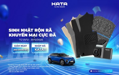 KATA SINH NHẬT RỘN RÃ – KHUYẾN MẠI CỰC ĐÃ