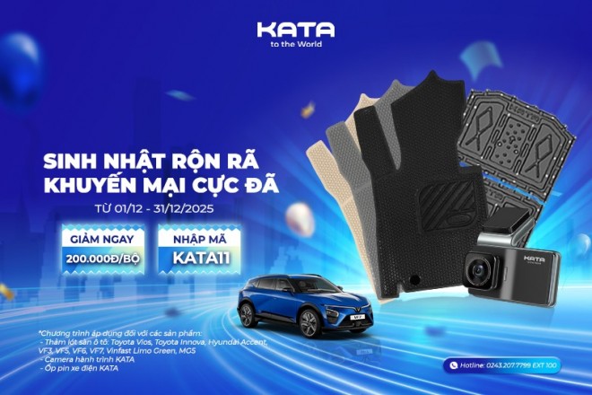 KATA SINH NHẬT RỘN RÃ – KHUYẾN MẠI CỰC ĐÃ