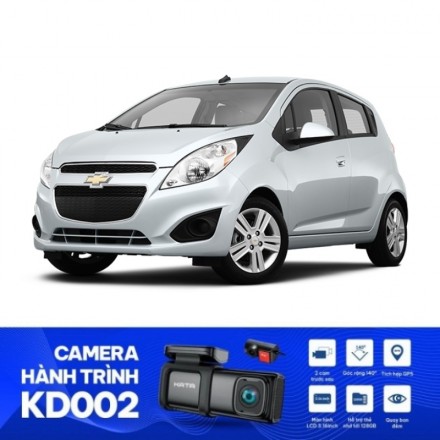 Lắp đặt camera hành trình cho xe Chevrolet Spark