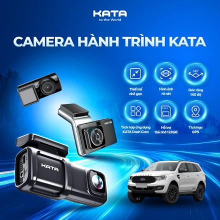 Camera hành trình Ford Everest KATA nhỏ gọn, thông minh