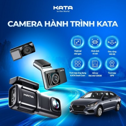 Camera hành trình Hyundai Accent chất lượng, chính hãng KATA