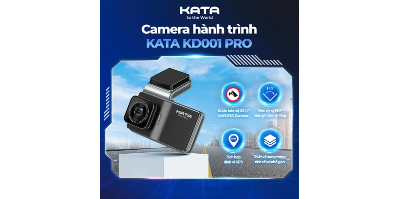 Camera Hành Trình KATA KD001 Pro Chính hãng