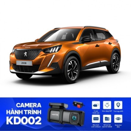 Lắp camera hành trình cho xe Peugeot 2008
