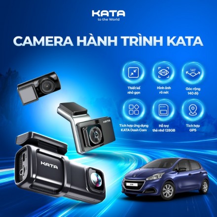 Camera hành trình Peugeot 208  