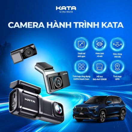 Camera hành trình Yaris Cross KATA thông minh, bền đẹp