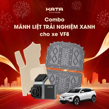 Combo Mãnh Liệt Trải Nghiệm Xanh cho xe VF8