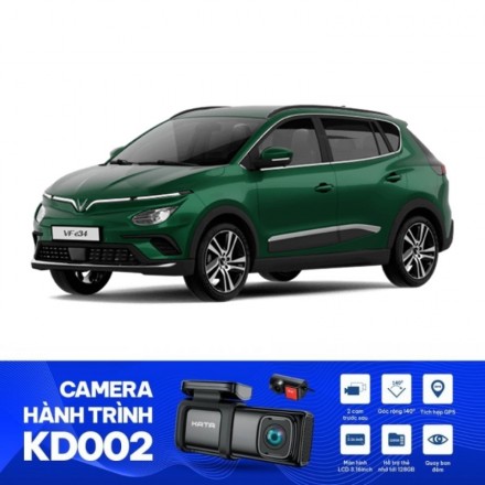 Lắp đặt camera hành trình cho xe VinFast Nerio Green