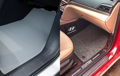 So sánh thảm lót sàn ô tô KATA với thảm 6D chi tiết