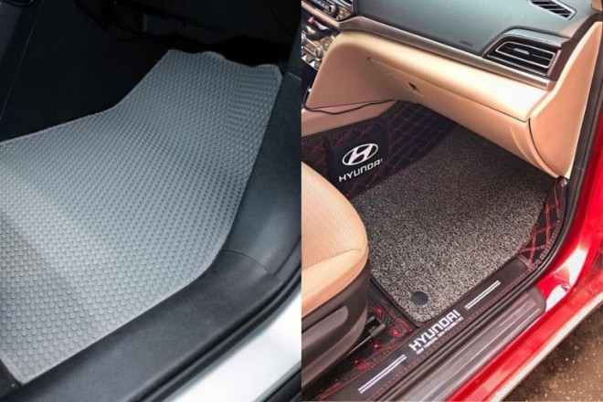 So sánh thảm lót sàn ô tô KATA với thảm 6D chi tiết