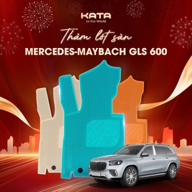 Thảm Lót Sàn Ô Tô Maybach GLS 600 2021 - 2025
