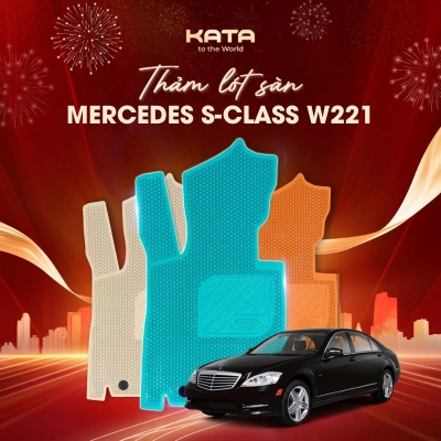 Thảm lót sàn ô tô Mercedes S-Class W221 2006-2013