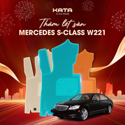 Thảm lót sàn ô tô Mercedes S-Class W221 2006-2013
