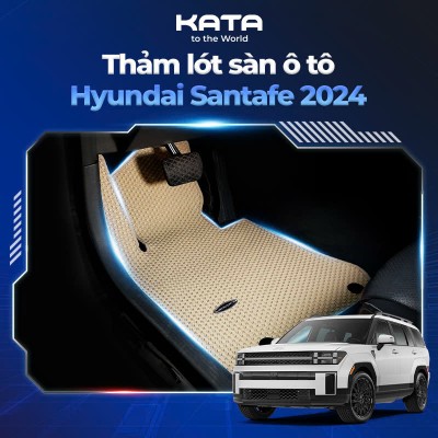 Thảm Lót Sàn Ô Tô Hyundai Santafe 2024