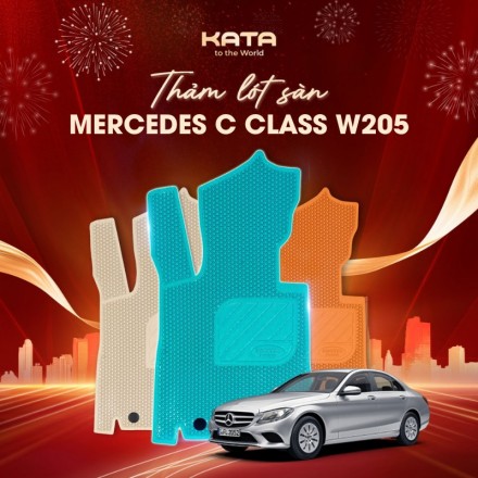 Thảm lót sàn ô tô Mercedes C Class W205