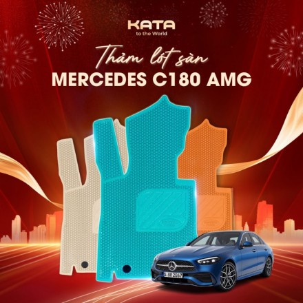 Thảm Lót Sàn Ô Tô Mercedes C180 AMG 2022