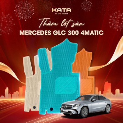 Thảm Lót Sàn Ô Tô Mercedes GLC 300 4Matic 2024
