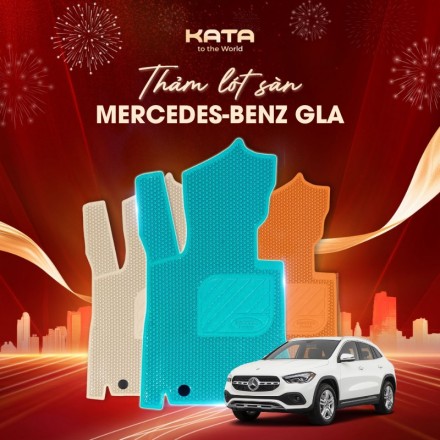 Thảm lót sàn Mercedes GLA 2025 Cao Cấp KATA